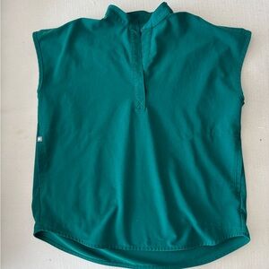 WonderWink Teal V-Neck Scrub Top